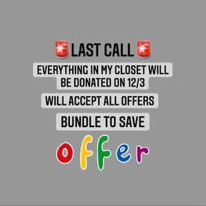 🚨FINAL OFFERS🚨